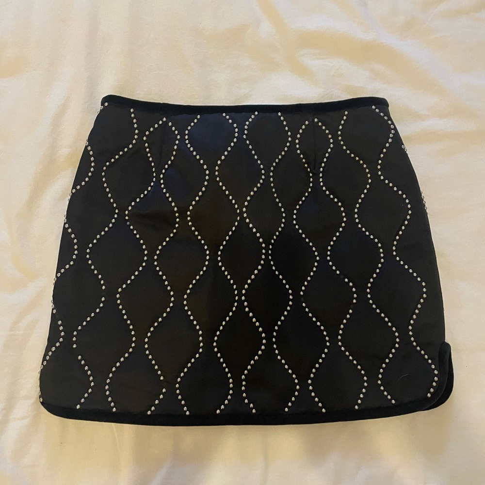 Alexander Wang FW 2013 mini skirt with studs